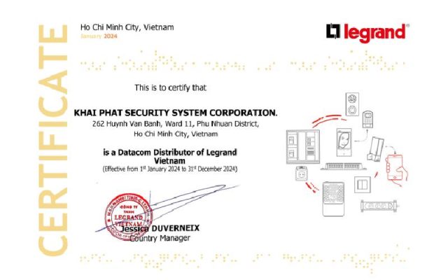 Nhà phân phối chính thức của Legrand